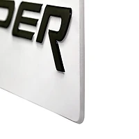 Dodge Viper Embossed Shaped Metal Wall Sign