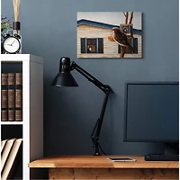 Stupell Industries Bird Paints Indoor Cat Canvas Wall Art