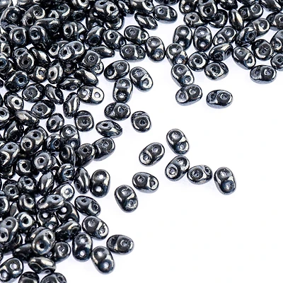 12 Pack: Superduo Two-Hole Czech Glass Beads