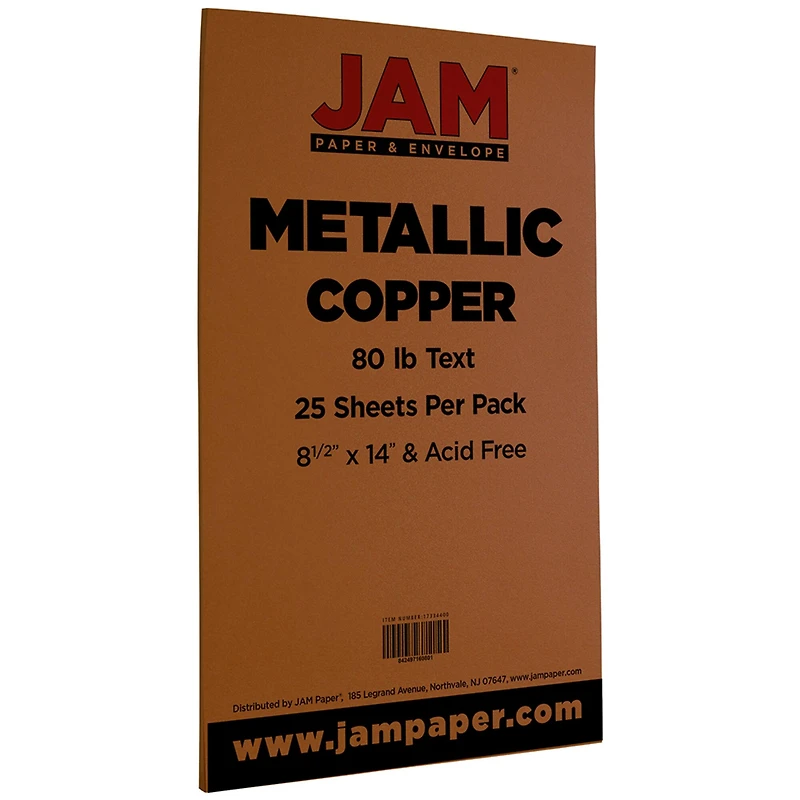JAM Paper Legal Metallic Paper