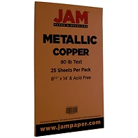 JAM Paper Legal Metallic Paper