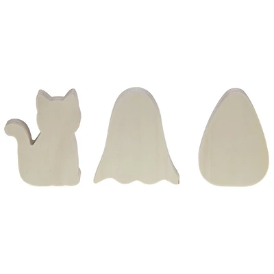 Trick or Treat DIY Plywood Décor, 3ct. by Make Market®