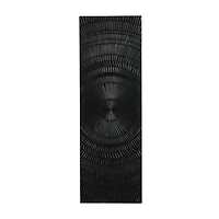 Black Radial Geometric Wall Décor