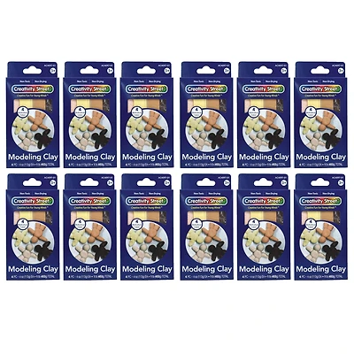 Creativity Street Assorted Multicultural Colors Modeling Clay Sticks