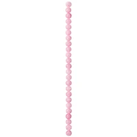 12 Pack: Pink Crackled Quartz Round Beads, 8mm by Bead Landing™