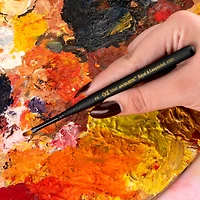 Royal & Langnickel® Mini Majestic™ Short Handle Filbert Brush, Size 2