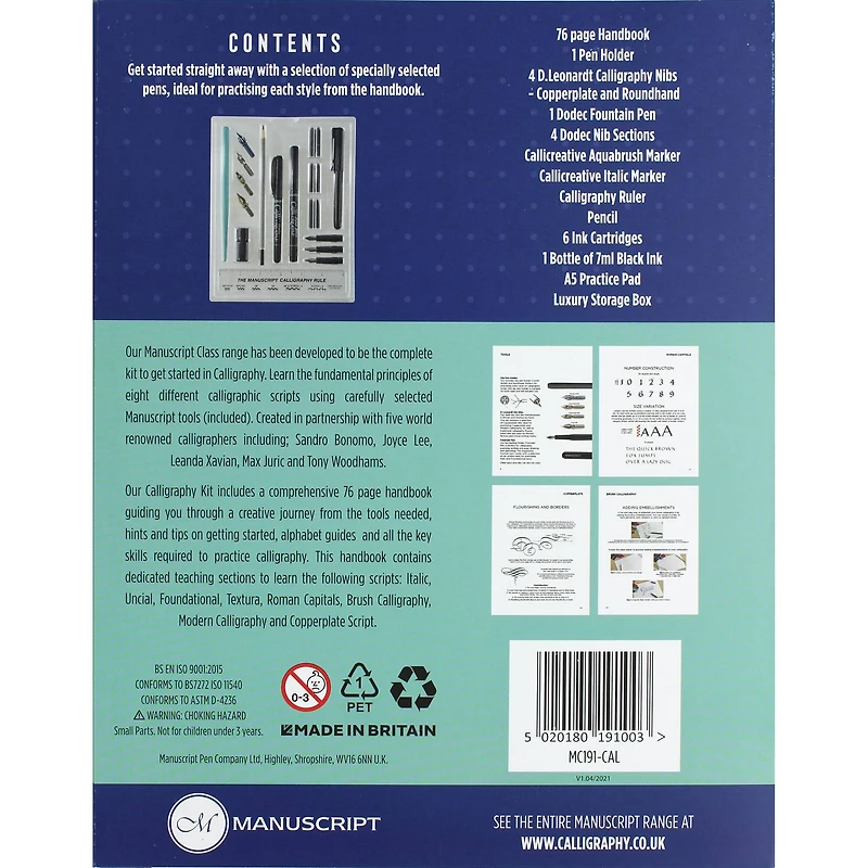 Manuscript Class Teach Yourself Calligraphy Kit