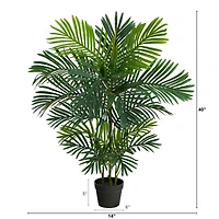 3.5ft. Potted UV Resistant Areca Palm Tree