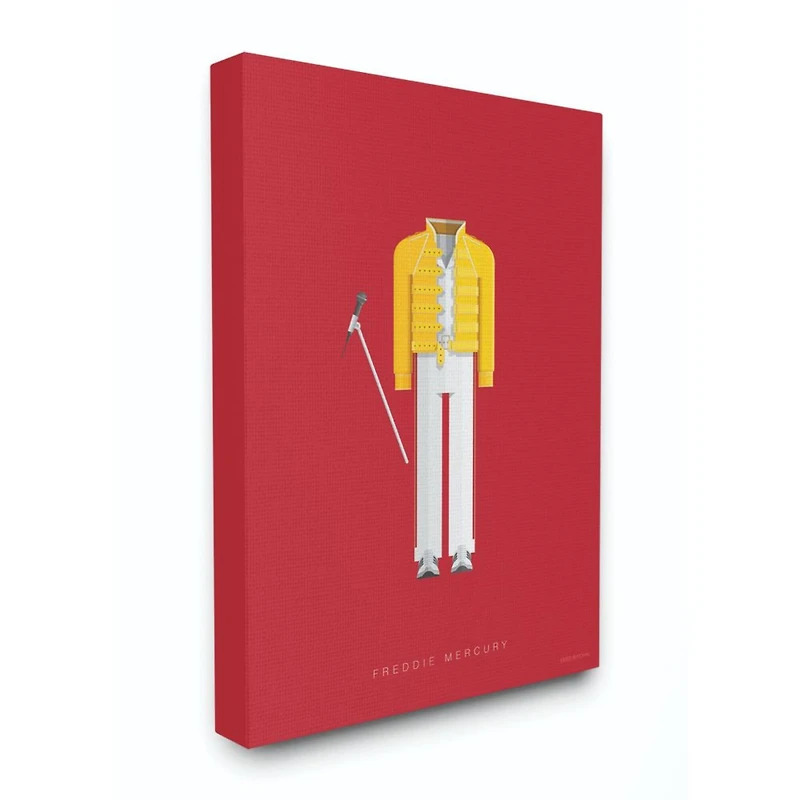 Stupell Industries Freddie Mercury Fashion Design Wall Accent