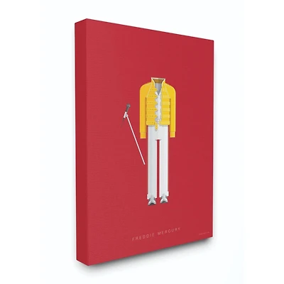 Stupell Industries Freddie Mercury Fashion Design Wall Accent