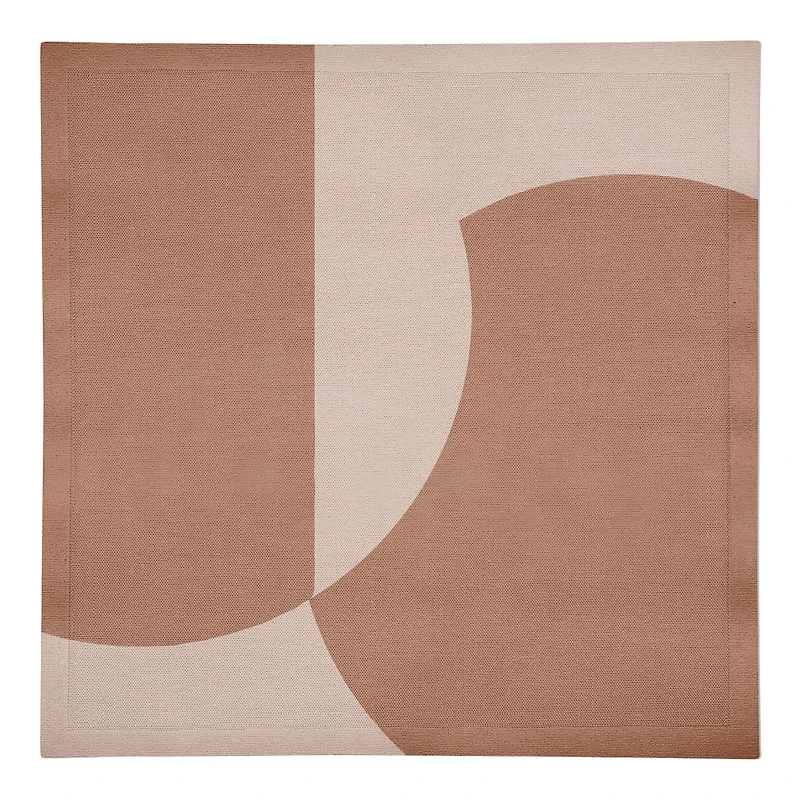 Circle Cut Out 10" x 10" Cotton Twill Napkin