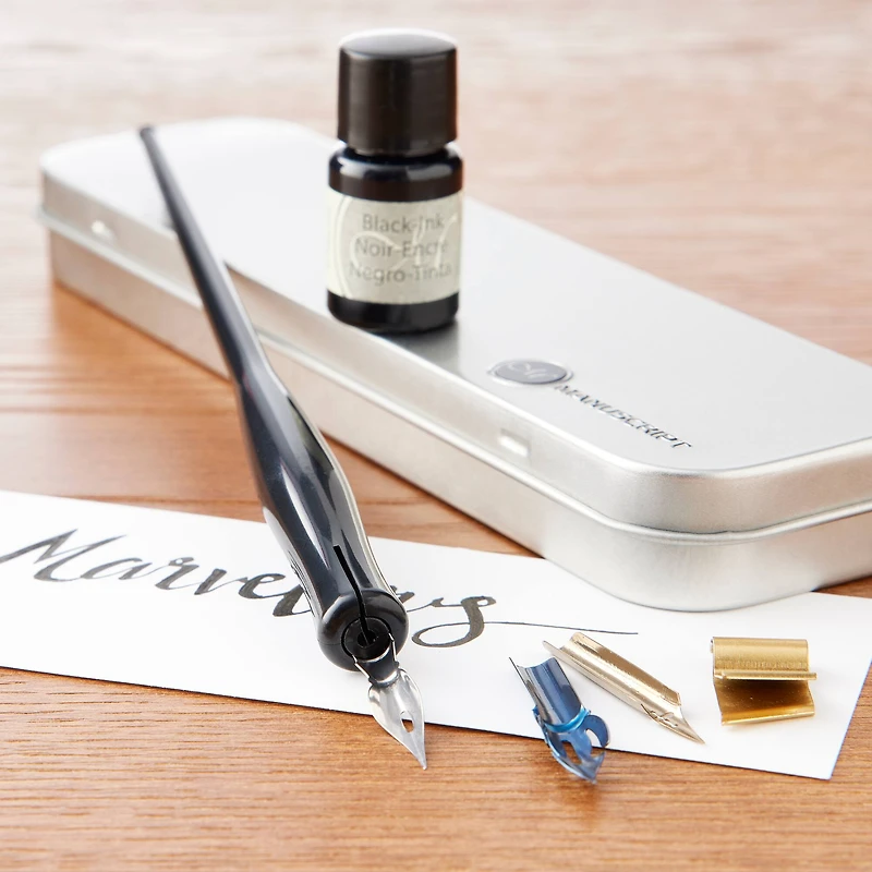 Manuscript Modern Oblique Calligraphy Set