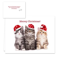 Hortense B. Hewitt Co. Christmas Cats Holiday Cards