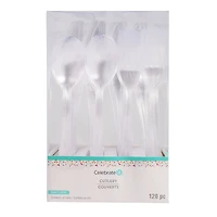 Clear Plastic Cutlery Value Pack, 120ct. by Celebrate It™