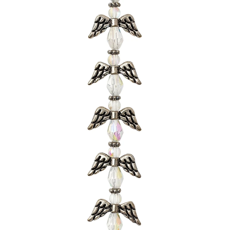 Glass & Metal Angel Beads by Bead Landing