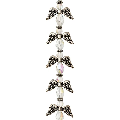 Glass & Metal Angel Beads by Bead Landing