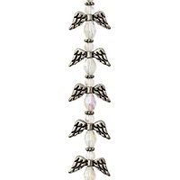 Glass & Metal Angel Beads by Bead Landing