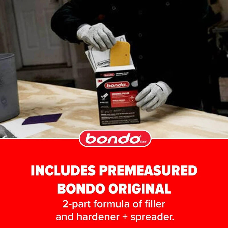 Bondo® Original Filler Ready Mix Pouches, 2ct.