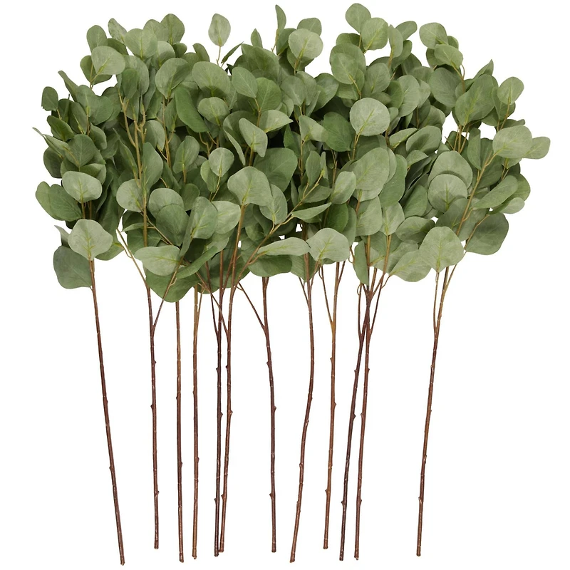 32" Green Eucalyptus Stem Artificial Foliage, 12ct.