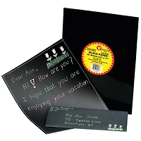 Hygloss 8.5" x 11" Black Paper, 25 Sheets