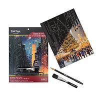 Brea Reese™ 9" x 12" Christmas in the City Scratch Art Paper Pad