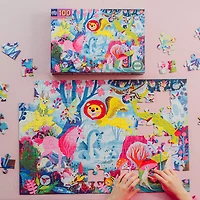 eeBoo Magical Creatures 100 Piece Puzzle