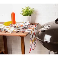 BBQ Fun Print Outdoor Napkin, 6ct.