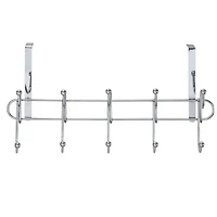 Simplify Chrome 10-Hook Over the Door Hanger
