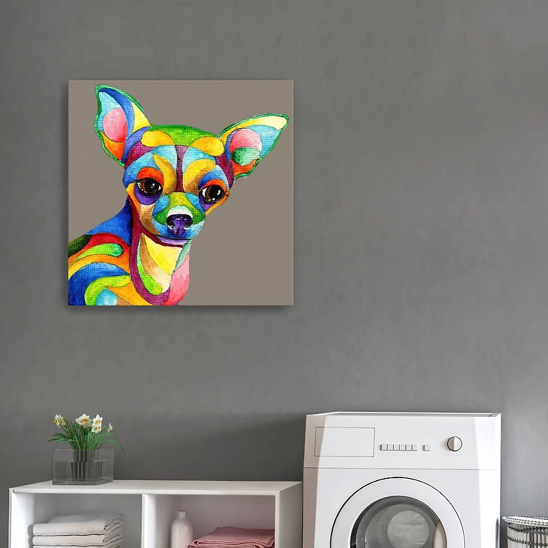 Chihuahua Canvas Giclee