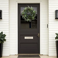 24'' Eucalyptus & Mixed Greens Wreath