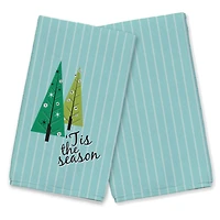 Tis the Season Trees Tea Towels - Set of 2