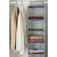 Laura Ashley Almeida 6-Shelf Closet Organizer