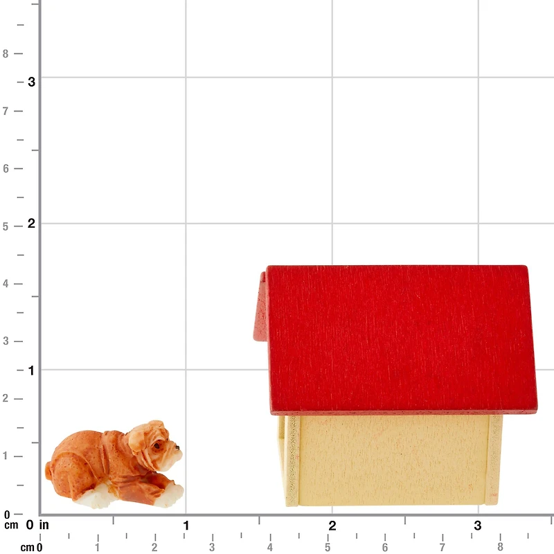 Mini Doghouse & Dog by Make Market®