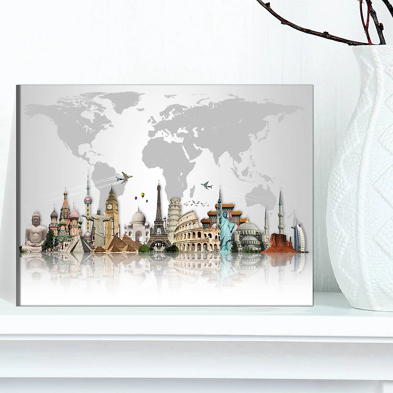 Designart - Famous Monuments Across World