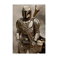 Star Wars - The Mandalorian 3D Lenticular Jigsaw Puzzle in a Collectible Shaped Tin: 300 Pcs