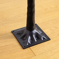 4ft. Pre-Lit Artificial Halloween Black Twig Tree with 24 Orange LED Pumpkin Shaped Lights