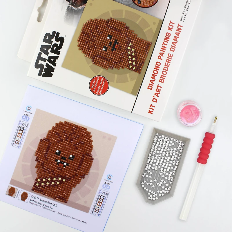 Camelot® Dots Chewie Fun Diamond Painting Kit