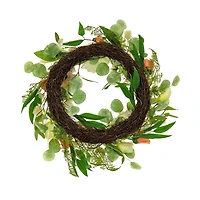 22" Tulip, Poppy, & Buttercup Wreath