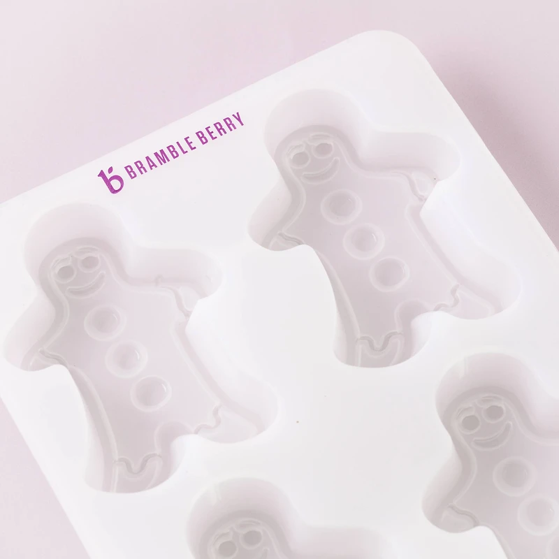Bramble Berry 4 Cavity Gingerbread Mold