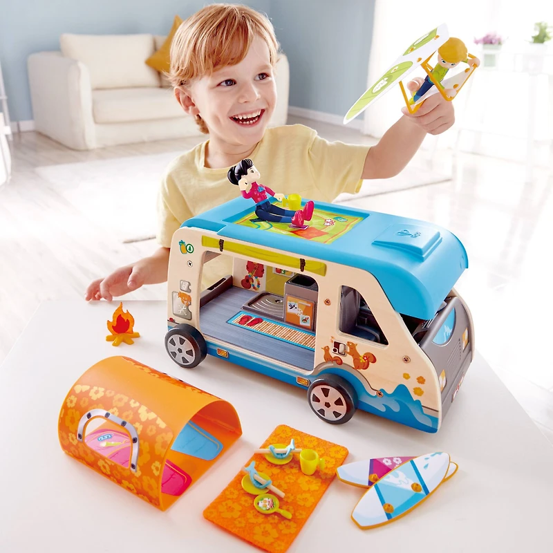Hape Adventure Van Playset