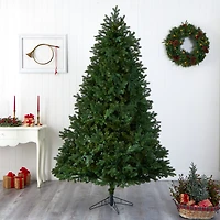 7.5ft. Pre-Lit Royal Grand Artificial Christmas Tree, Clear Lights