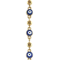 Antique Gold Metal Evil Eye Beads by Bead Landing™
