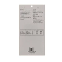 3" Iron-On Distressed Black Letters by Make Market®