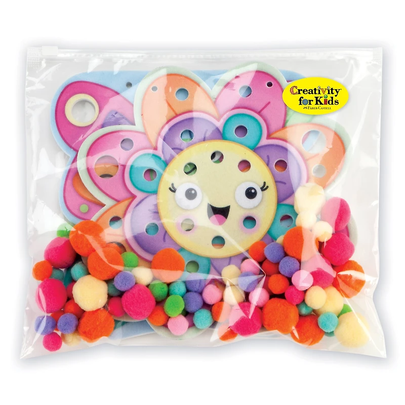 6 Pack: Creativity for Kids® Garden Pom Pom Pictures Kit