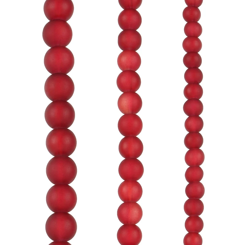 Matte Glass Round Beads by Bead Landing