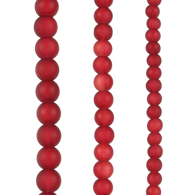 Matte Glass Round Beads by Bead Landing