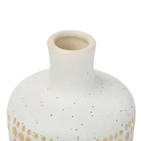 Hello Honey® Stoneware Vases with Gold Pattern Set