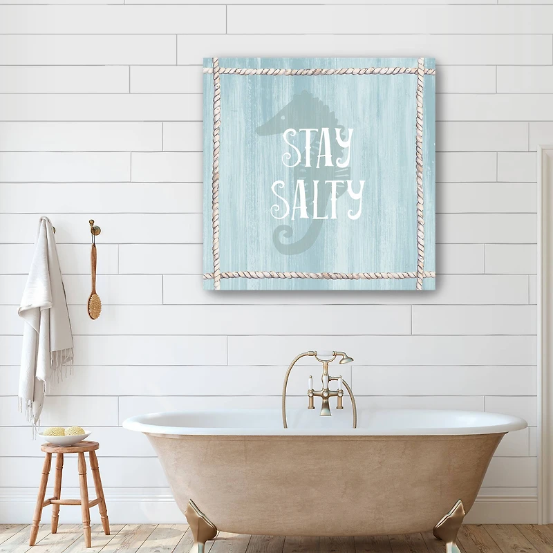 Stay Salty Canvas Giclee