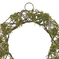 12" Green Moss & Twig Wreath Form by Ashland®