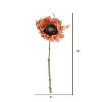 Orange Sunflower Stem, 4ct.